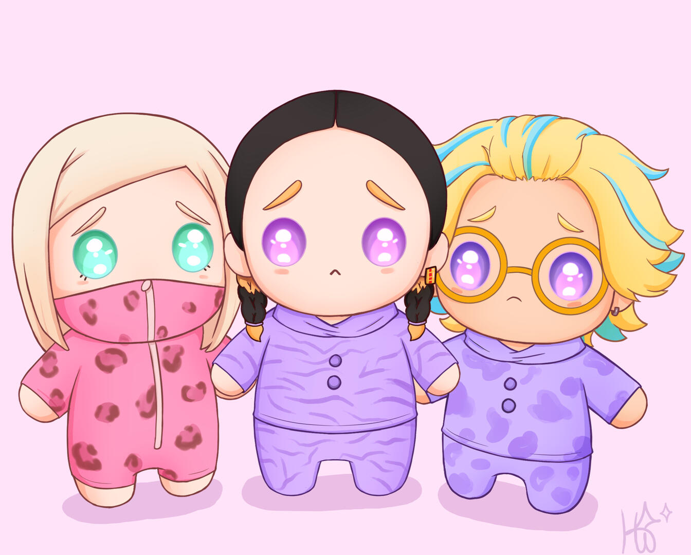 Baby bonten trio